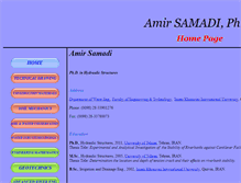 Tablet Screenshot of amsamadi.ir